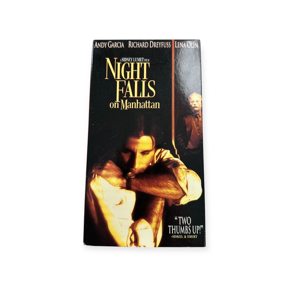 Night Falls on Manhattan VHS 1997 Andy Garcia Richard Dreyfuss Sidney Lumet Film